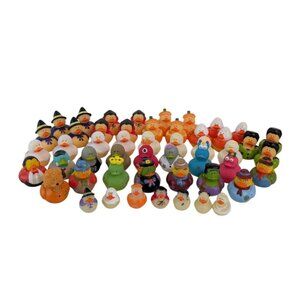 Halloween Rubber Ducky Assortment 50 Piece Duck Party Favor Decor New